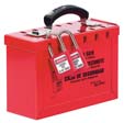 MAS-498A                       RED GROUP LOCK BOX from MAS